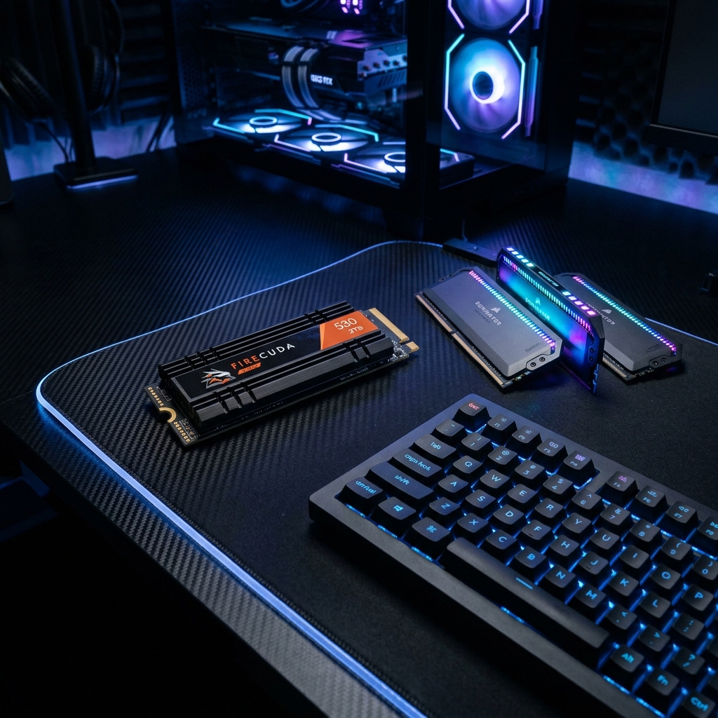 Yüksek performanslı RGB bilgisayar soğutma fanları ve hava akış kanalları