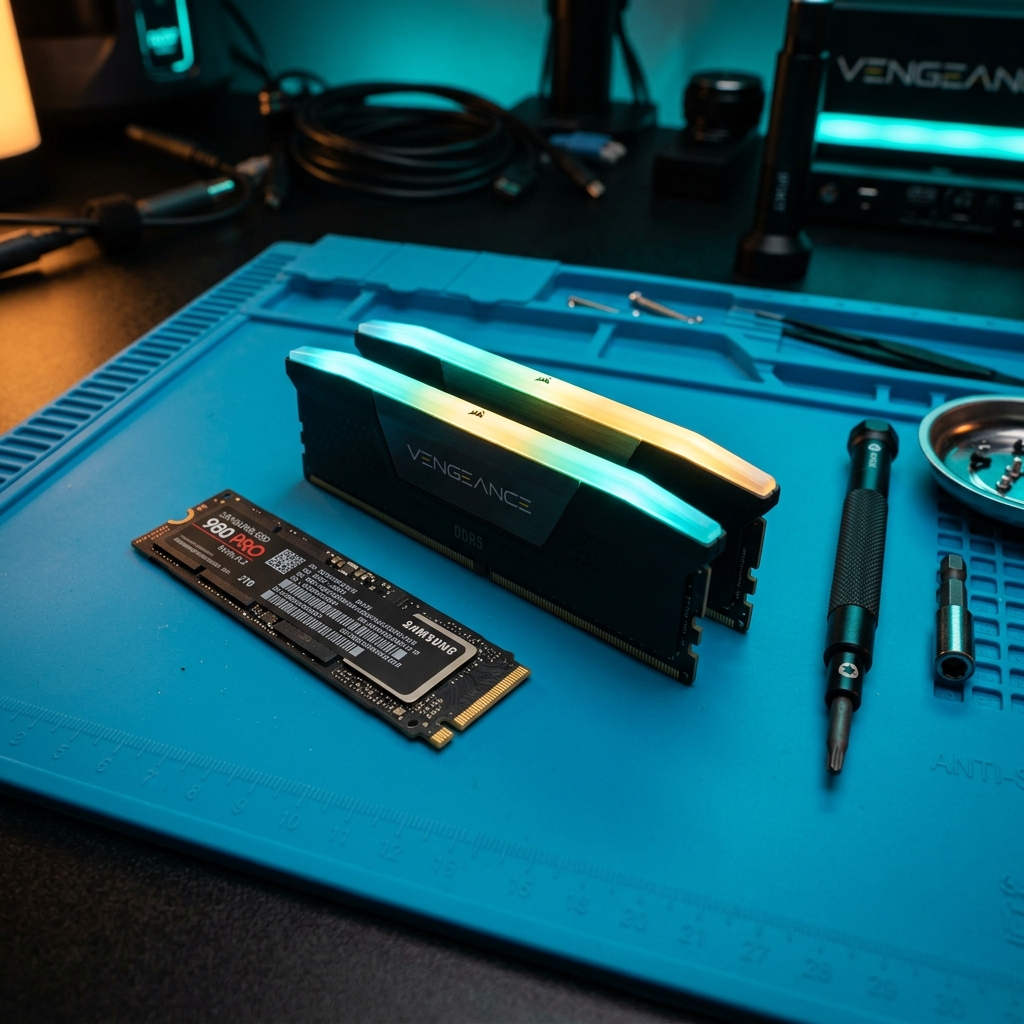 Laptop ve masaüstü bilgisayarlara yüksek hızlı NVMe SSD ve RAM takma montajı - Faba Bilgisayar